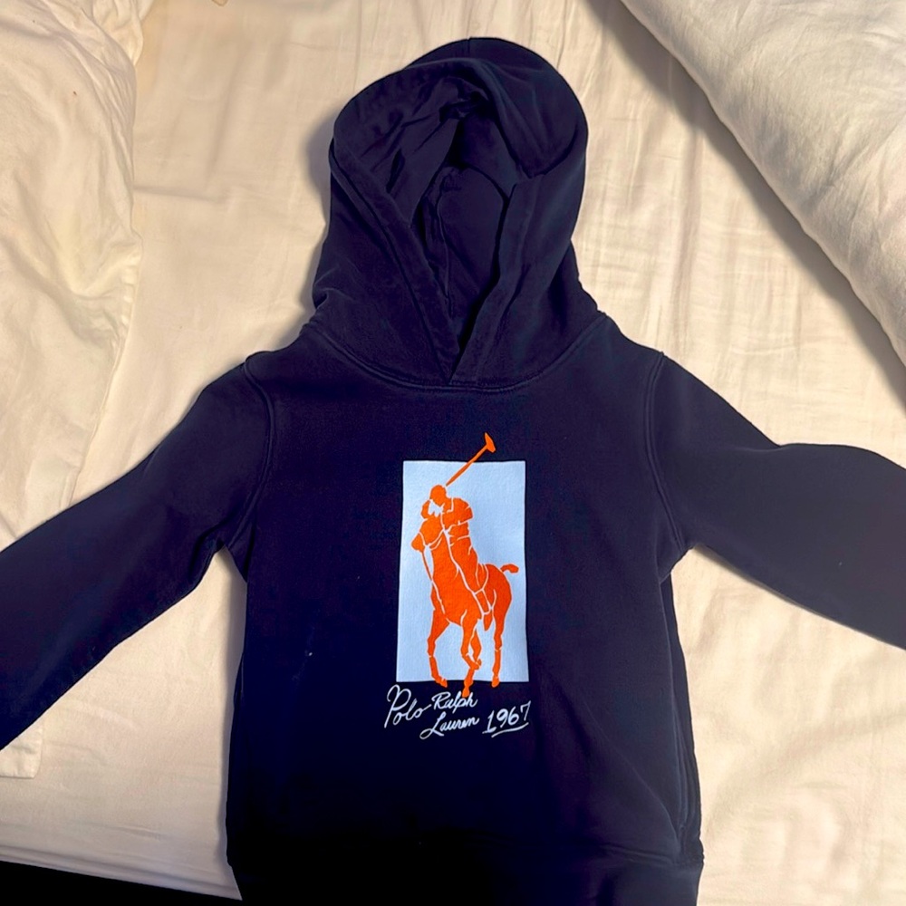 Like new Polo 4T boy hoodie